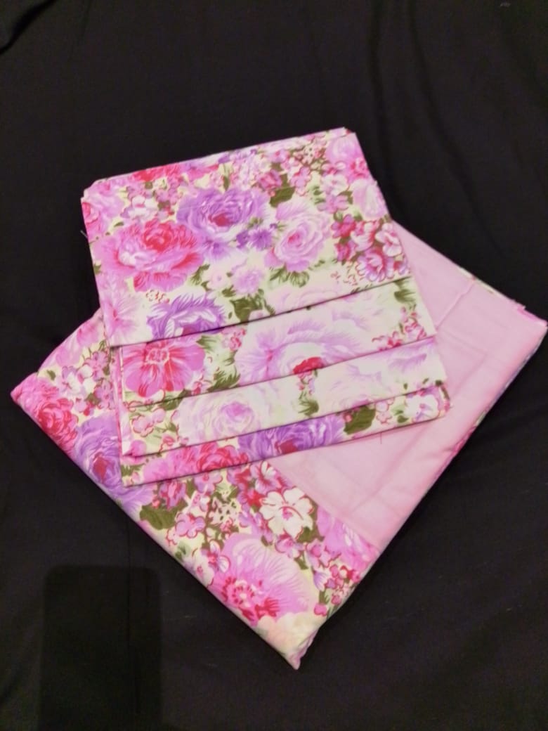 Printed Bedsheet Sets [110"x110"; King]