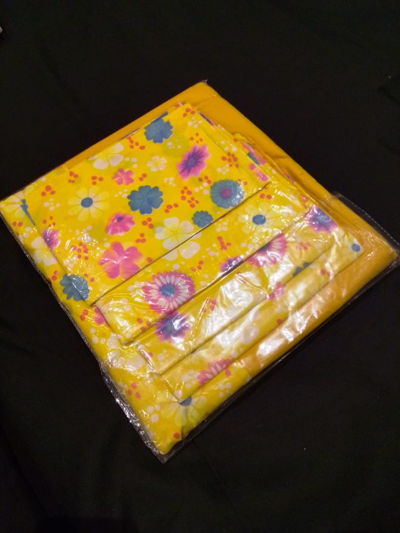 Printed Bedsheet Sets [110"x110"; King]