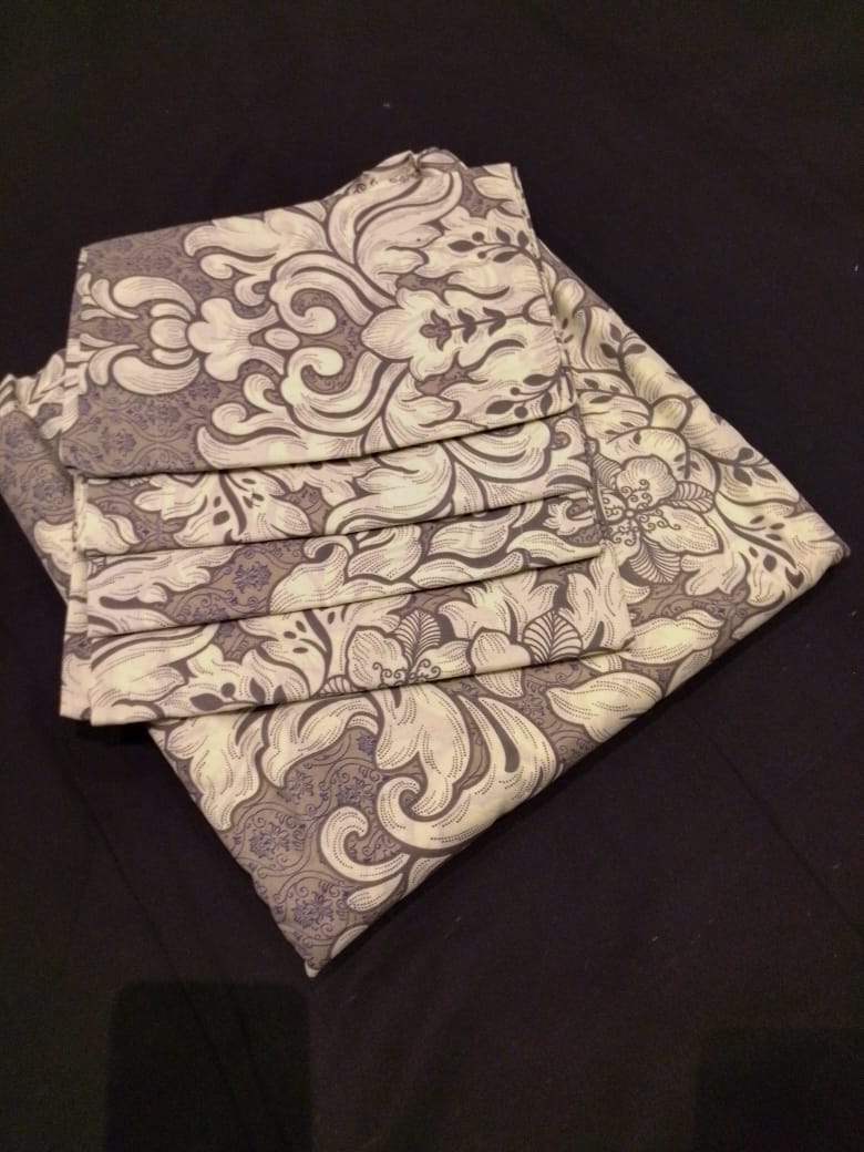 Printed Bedsheet Sets [110"x110"; King]