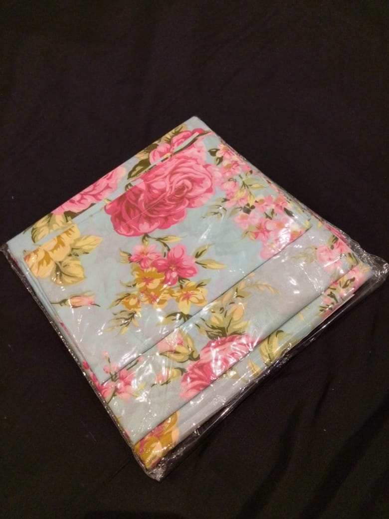 Printed Bedsheet Sets [90"x90"; Queen]