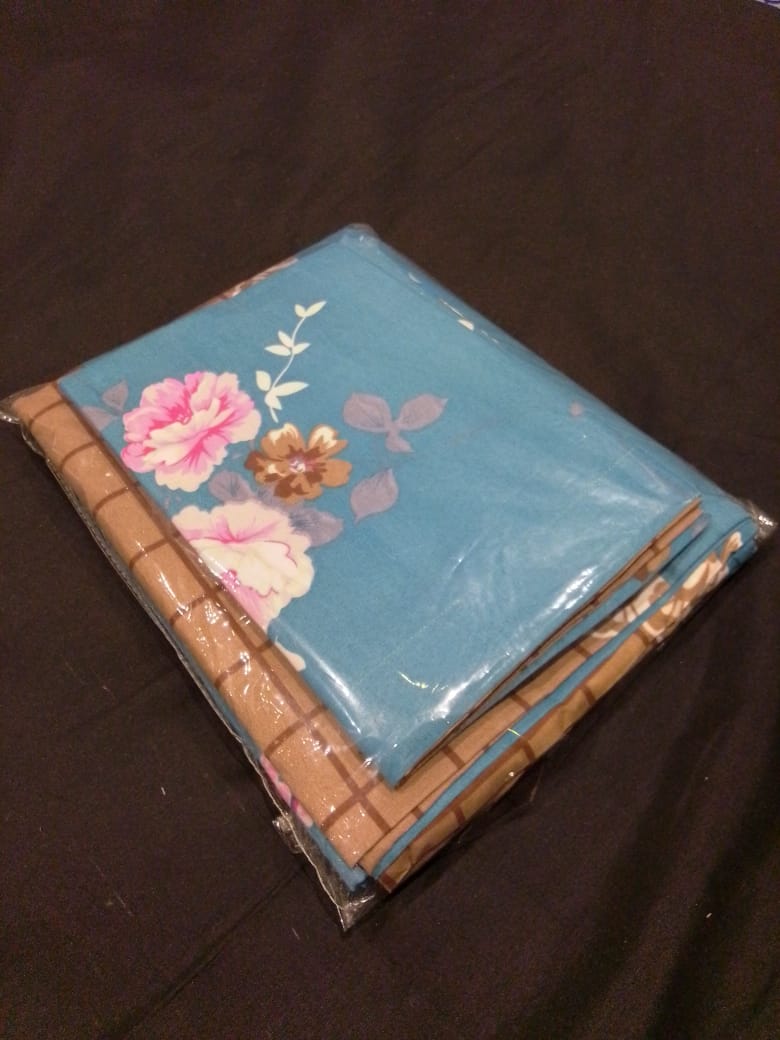 Printed Bedsheet Sets [90"x90"; Queen]