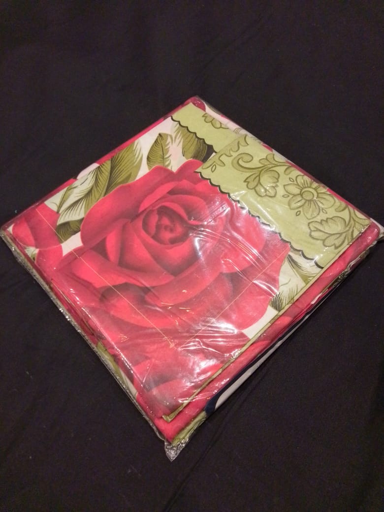 Printed Bedsheet Sets [90"x90"; Queen]