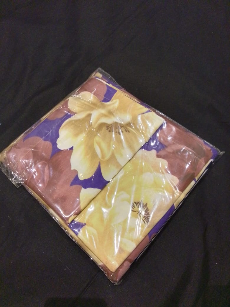 Printed Bedsheet Sets [90"x90"; Queen]