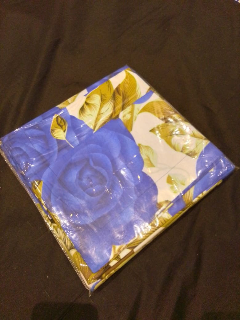 Printed Bedsheet Sets [90"x90"; Queen]