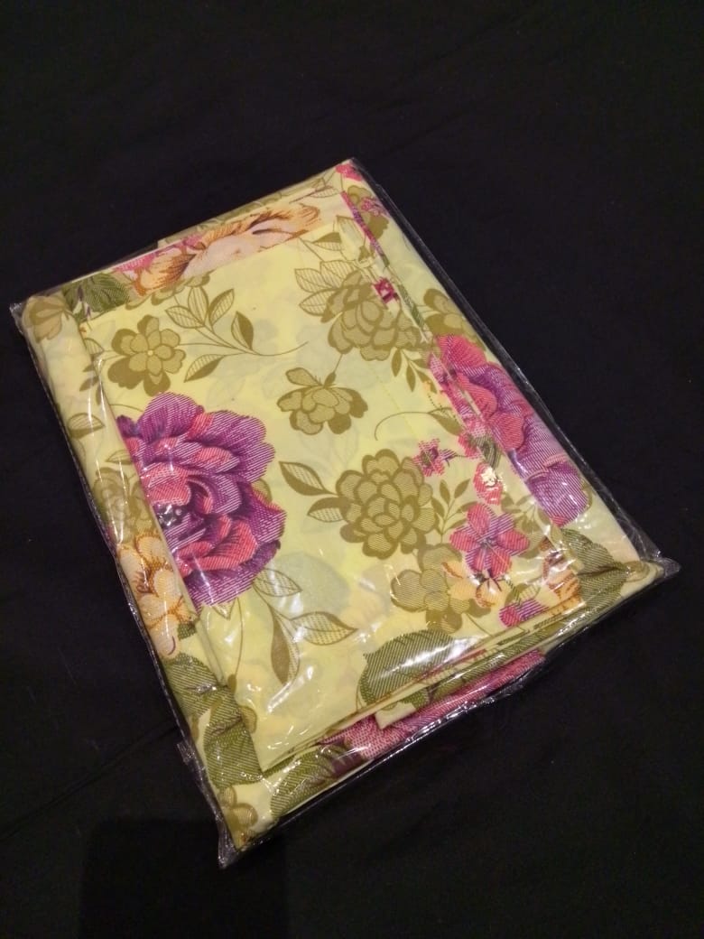Printed Bedsheet Sets [90"x90"; Queen]