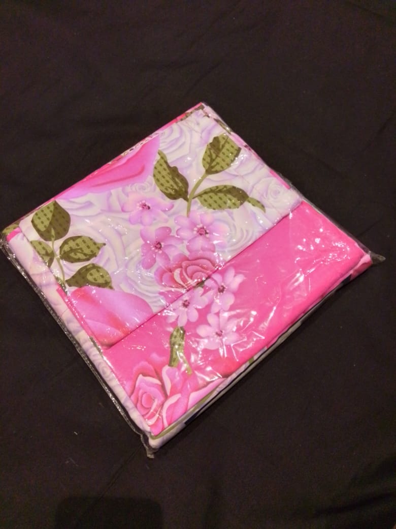 Printed Bedsheet Sets [90"x90"; Queen]
