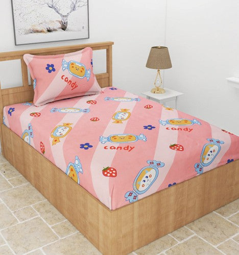 Printed Bedsheet Sets [50"x82"; Single/Twin]