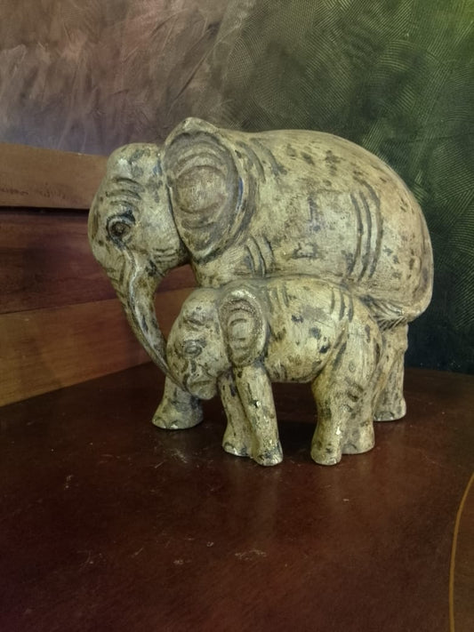 Mother and Calf Statue