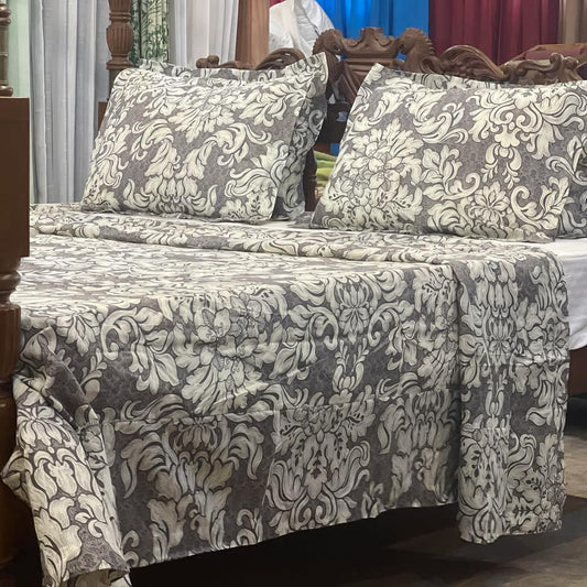 Printed Bedsheet Set [90"x90"] - The Towel Factory
