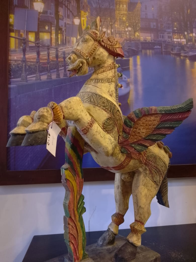 Winged Horse with Stand